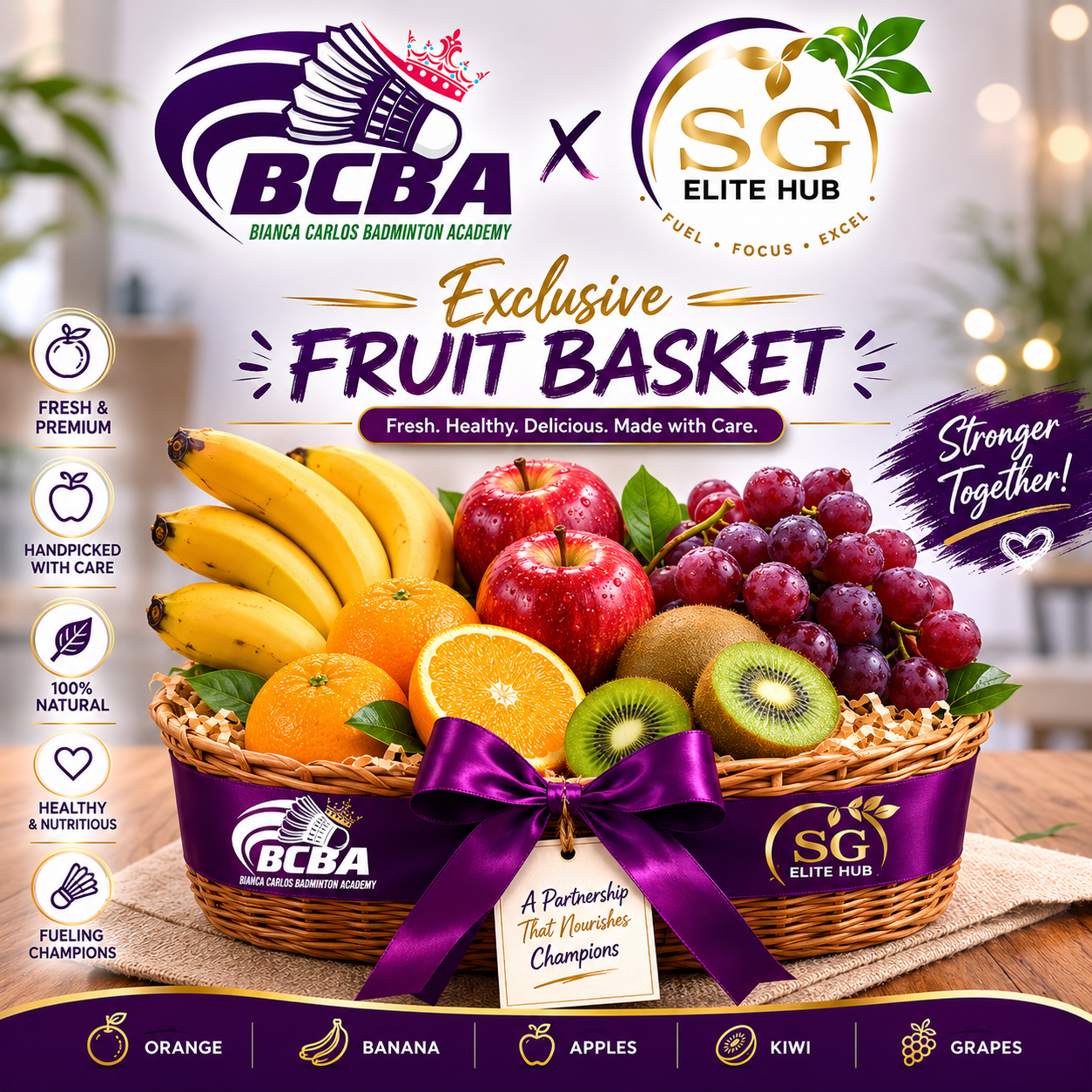 BCBA Exclusive Fruit Basket
