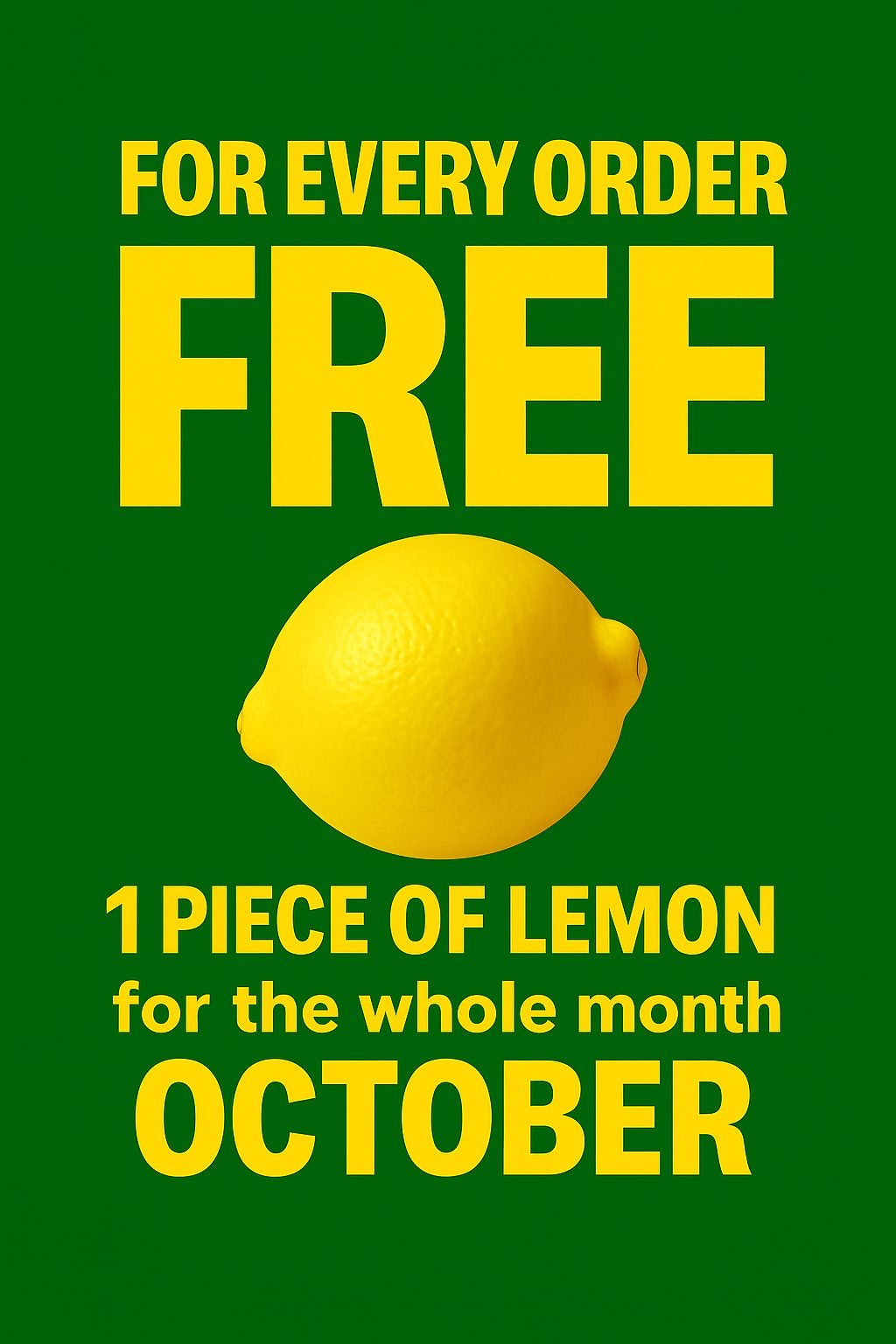 Elite FREE Lemon (1pc)